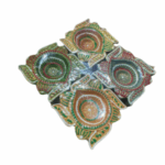 Artistic Diwali Diya - 4 Set Angaadi-Online